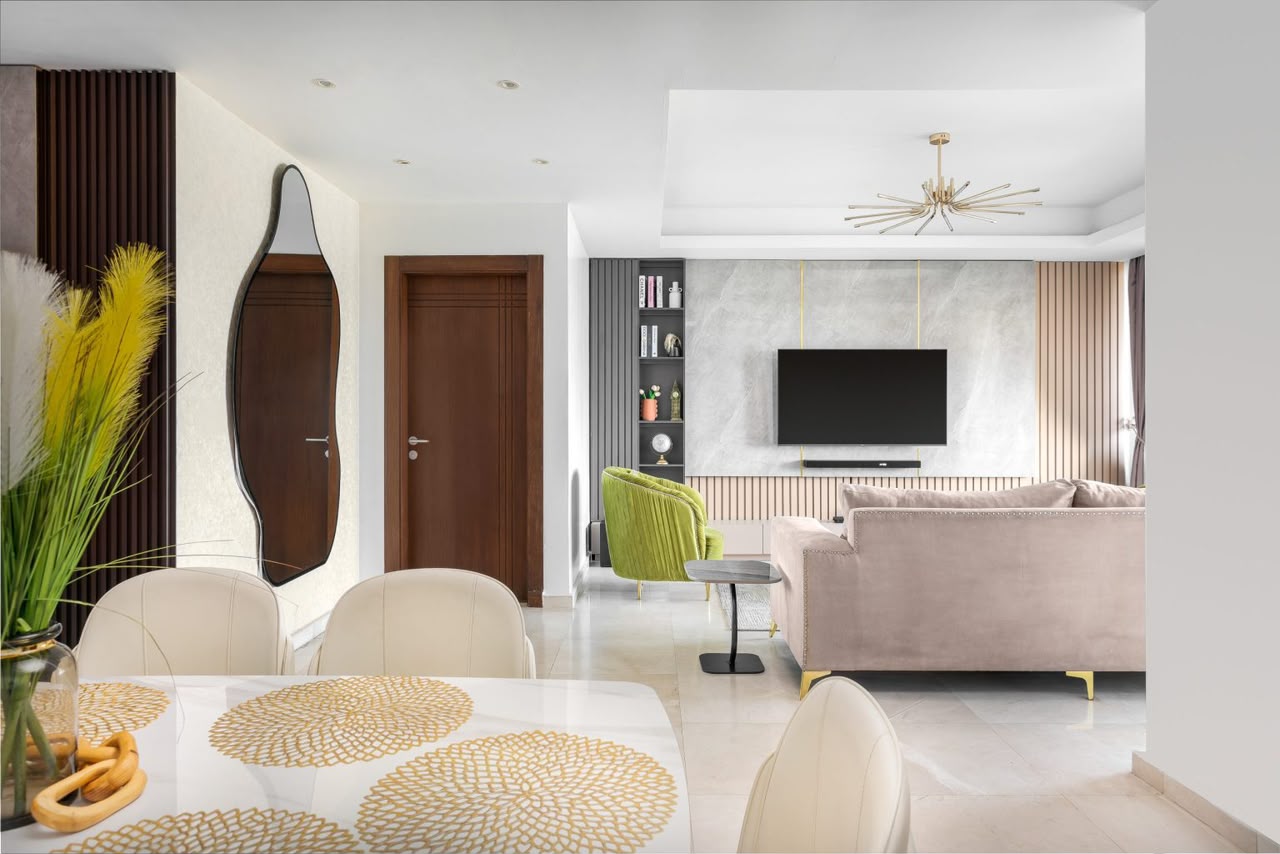 Eko Pearl apartment living and dining area